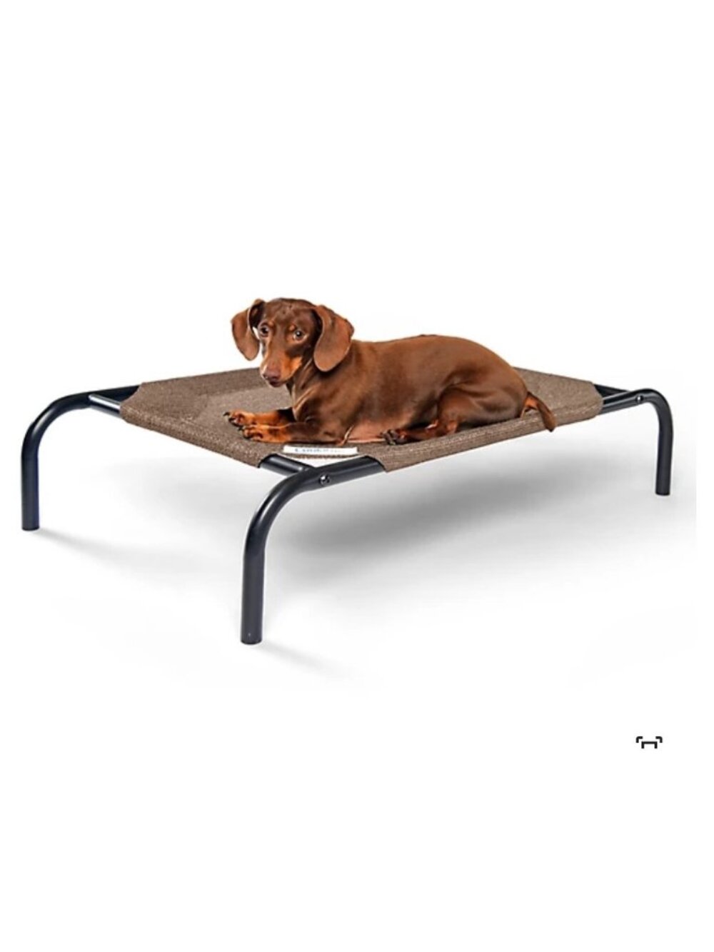 Coolaroo Elevated Pet Bed Replacement Cover Only Durable Fabric Nutmeg Brown